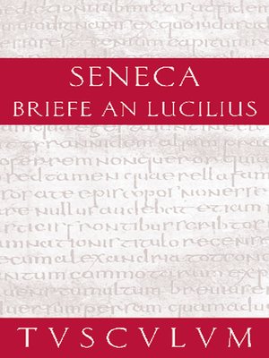cover image of Lucius Annaeus Seneca